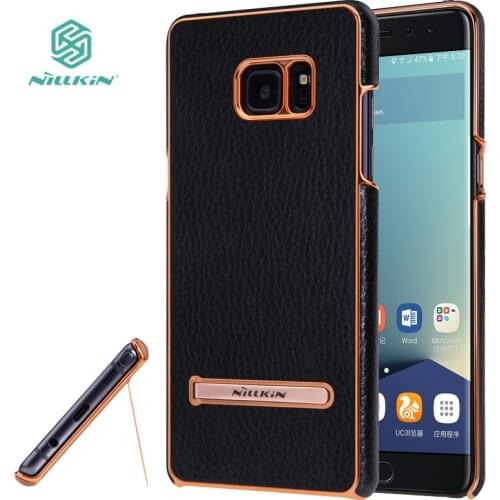 For Samsung Galaxy Note FE Fan Edition Case Nillkin M-Jarl Luxury Leather Phone Cover Case for Samsung Note 7 Kickstand Funda