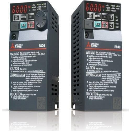 0.4KW 0.75KW 1.5KW 460V Mitsubishi VFD Inverter AC Drive FR-E840-0016-4-60 FR-E840-0026-4-60 FR-E840-0040-4-60
