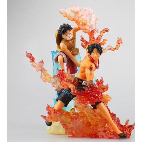 ZERO Japanese classic anime figure one piece Portgas D Ace/Luffy action figure collectible model toys for boys