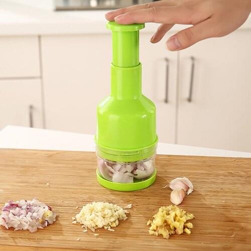 Kitchen pressing chopper cutting machine peeling and cutting machine vegetable onion garlic without laboring crusher