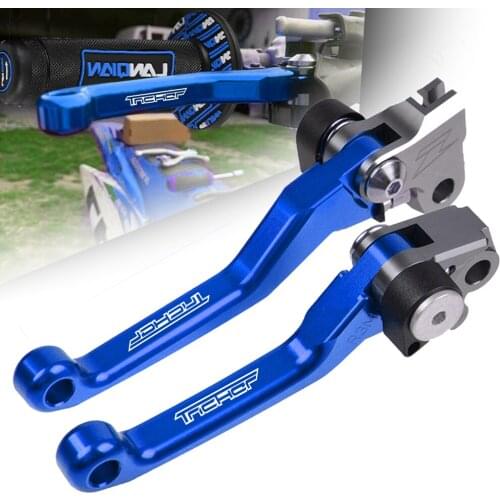 Motorcycle DirtBike Motocross For Yamaha TRICKER 2004-2017 2005 2006 2007 2008 2009 2010 2011 2012 CNC Pivot Brake Clutch Levers