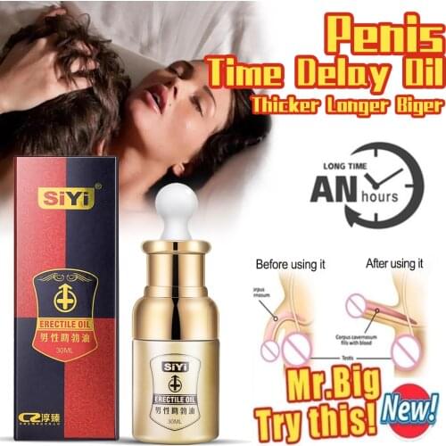 Men Lasting Erection Oil Big Dick Male Penis Enlargement Sex Delay Cream Enhancer Increase Growth Aphrodisiac Sex Product