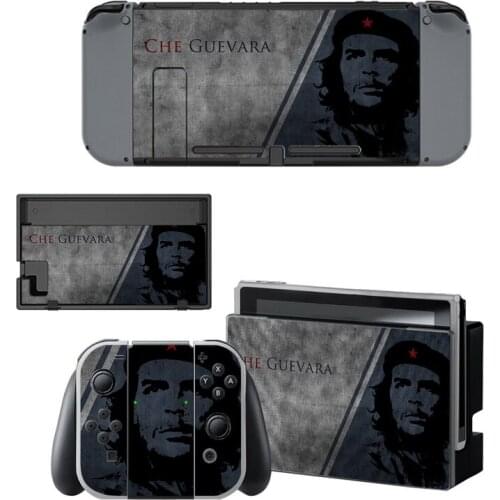 Che Guevara Decal Skin Game Sticker For Nintend Switch NS NX Console & Joy-con Controller Gamepad Stickers