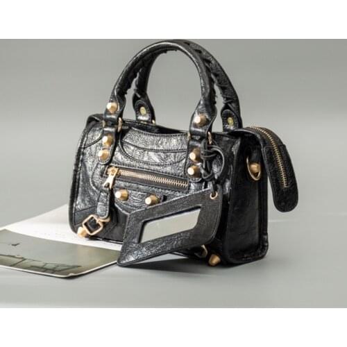 Luxury Designer Bolsos Mujer Black Messenger Bag Women Bucket Shoulder Bag Large Capacity Vintage Matte PU Leather Lady Handbag