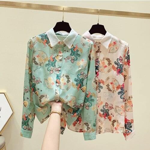 SURUFENG Womens Long Sleeve Shirts