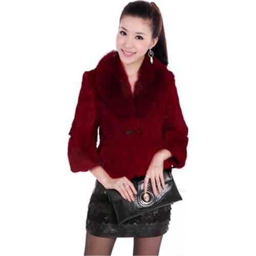 Faux Fox Fur Coat Women Winter Fashion Luxury Short Fur Jacket Loose Plus Size Fur Coat Female Warm Overcoat Plush Coat A103