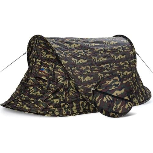 Upgrade Outdoor Waterproof Camping Tent Single Automatic Open Camouflage Beach Tent Quick Open Easy Install Tent dropship