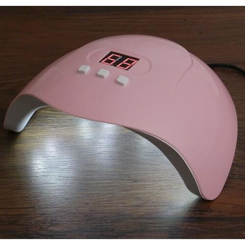 Hot 54W Nail Dryer Machine Portable USB Cable Home Use Nail Lamp For Drying Curing Nails Varnish with 18pcs Beads UV LED Lamp