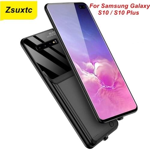 10000 Mah For Samsung Galaxy S10 S10 + S10 Plus Battery Case Smart Charger Case Power Bank Battery Case