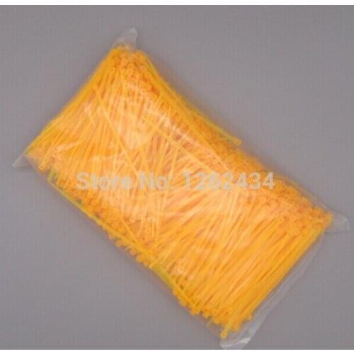 3*100 colorful cable tie Nylon cable ties five