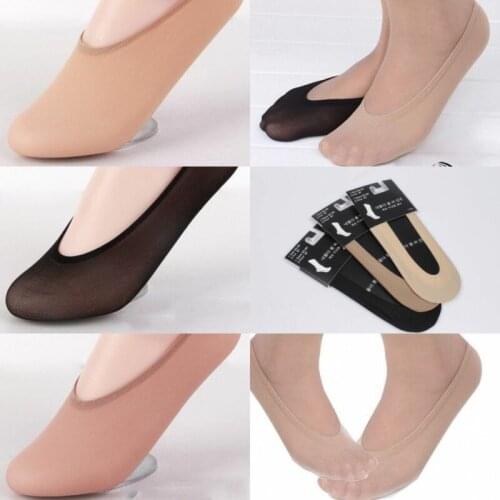 Hot sale solid sexy 10 Pairs Ladies Women Invisible Footsies Shoe Liner Trainer Ballerina Boat Socks 2020