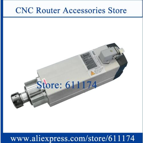 HQD GDF60-18Z-4.5 4.5Kw AC220V 18000RPM Air Cooled Spindle Motor ER32 For Wood/MDF/PVC