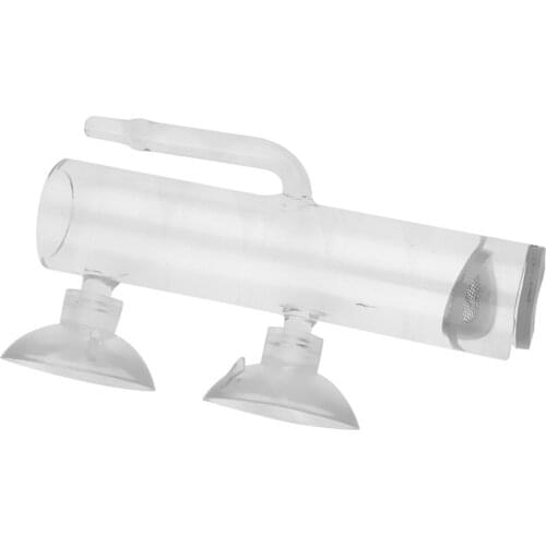 Crystal Aquarium Fish Feeder Glass Feeding Tube for Brine Shrimp Eggs