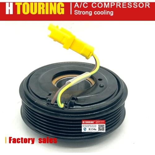 Sd6c12 ac compressor clutch For Peugeot 207 307 408 Citroen C2 C4 9659875780 6453QJ 6453QK 6453WK 6453WL 96519109 9678656080