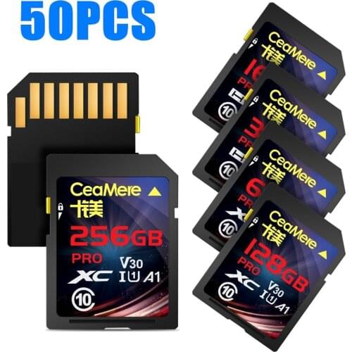 Hot selling Original 16GB Black Camera PSP Storage Cards 32GB 64GB 128GB Class 10 Flash Memory Card 4GB 8GB free custom logo
