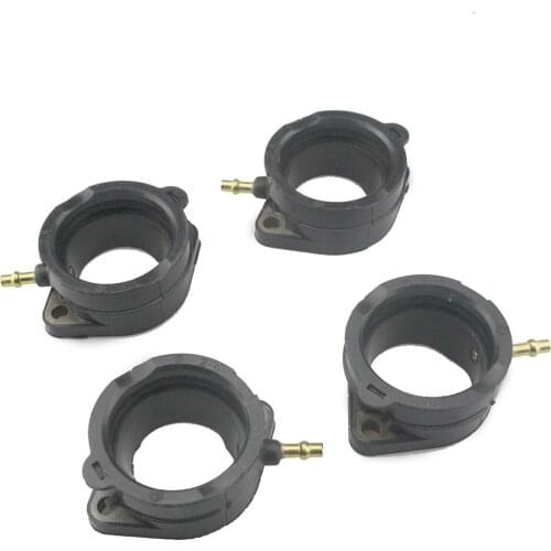 Motorcycle Carburetor Connector Inlet Intake Pipe Rubber Adapter for Kawasaki ZX1200 ZZR1200 ZX1100 Ninja ZX-11 ZX1100 ZZ-R1100