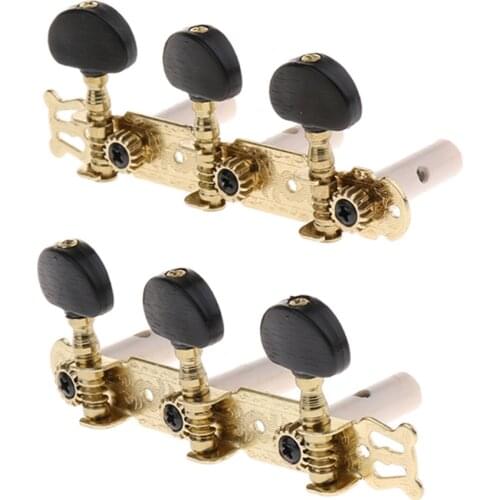Set of 2 Guitar String Tuning Pegs Tuners for 6 String Guitar Replacement