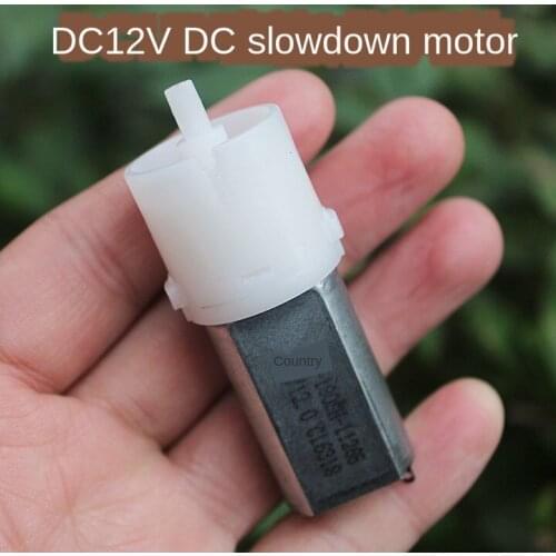 Dc12v Small Motor Retarding Device Planetary Gear Permanent Magnet DC Slowdown Motor Forward and Reverse 180 Small Motor
