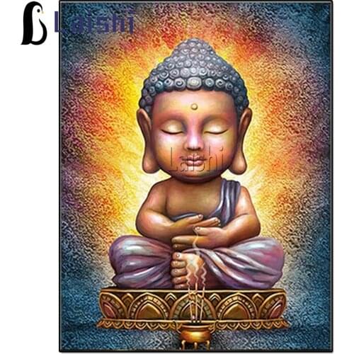 NEW Arrival DIY Diamond Painting Little Tathagata Buddha Religion Diamant Mosaic Embroidery Needlework Cross Stitch Home Decor