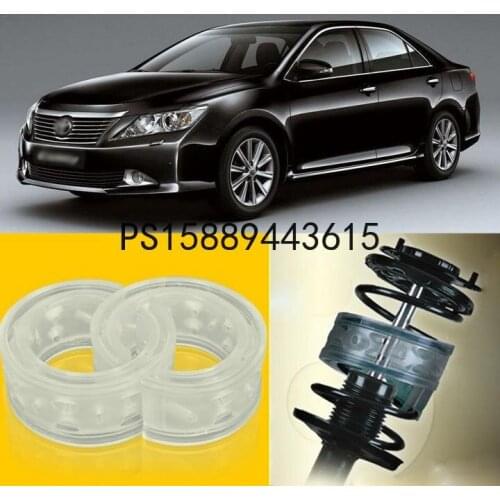2pcs Power Front /Rear Shock Suspension Cushion Buffer Spring Bumper For Toyota Camry