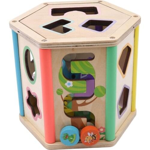 Portable Animal Shape Matching Intelligence Box Early Educational Toy Shape Pairing Intelligence Building Blocks
