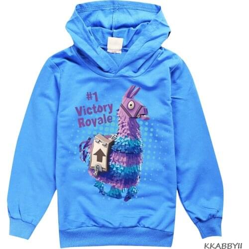 Fortnites Spring And Autumn Style Long Seeve Hoodie Big Childrens Wear Hooded Top Childrens Clothes