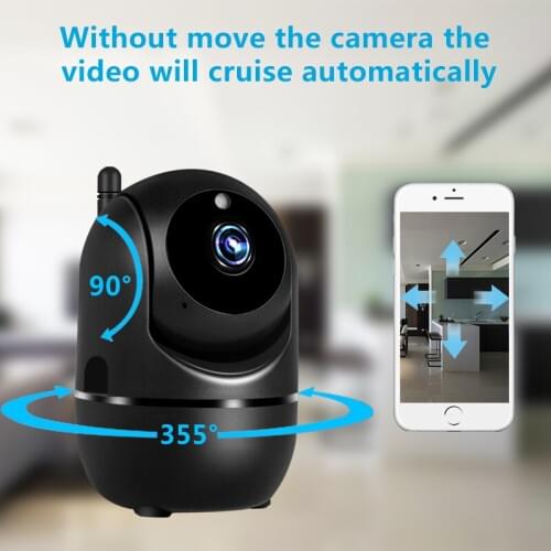 Smart Home Security Monitoring 1080P Cloud IP Camera Automatic Tracking Network WiFi Wireless CCTV Camera