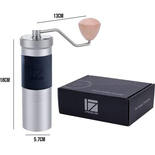 1zpresso JX PRO Manual Coffee Grinder Superior Quality Hand Coffee Mill 35g Capacity 48mm Conical Burr For Pour Over Espresso