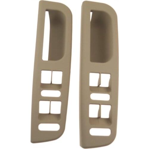 3B1867171 3B1 867 171 3B1867171E 3B1 867 171E Beige 2Pcs Window Switch Control Panel Trim For VW Passat Jetta Golf MK4