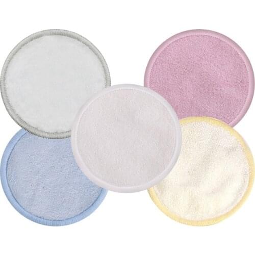 5/10PCS/Set Reusable Bamboo Fiber Washable Rounds Pads Makeup Removal Cotton Pad Cleansing Facial Pad Cosmetic Tool Skin Care