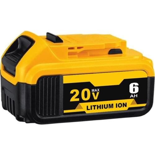 18V 4.0Ah 5.0Ah 6.0Ah DCB200 DCB205 Replacement for Dewalt 20V Max XR Li-ion Battery DCB203 DCB206 DCB185 DCB181 DCB180 DCB204