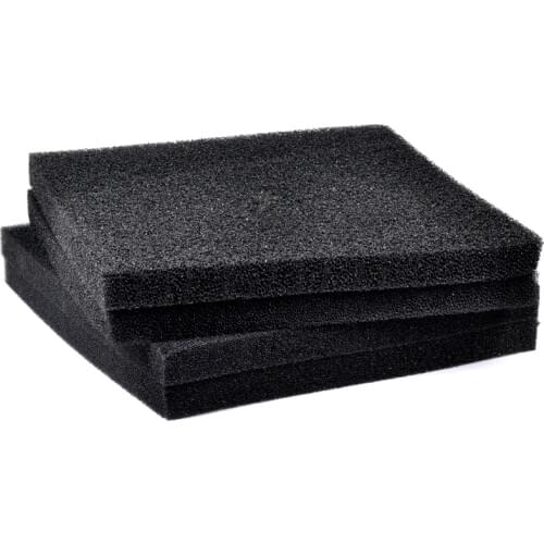 5PCS Aquarium Accessories Practical Biochemical Decoration Cotton Sponge Aquarium Filter Fish Tank Pond Black Foam sponge Tank
