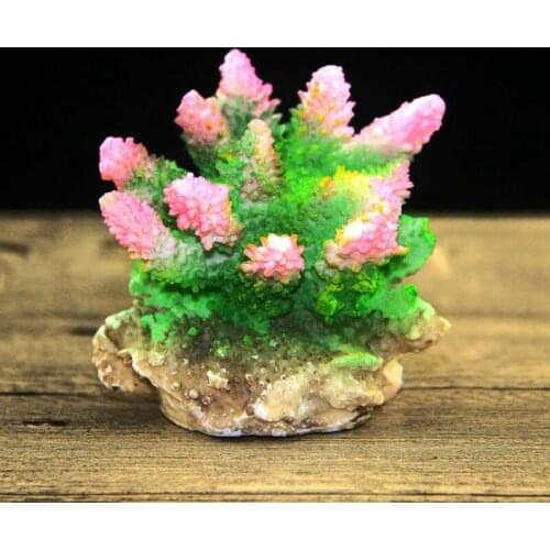 Fish Tank Aquarium Accessories Resin Fake Coral Reef Shell Aquarium Landscaping Fish Tank Decoration Crafts Pet Supplies