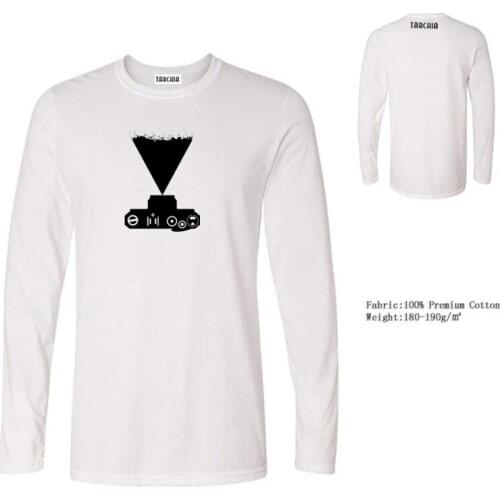 Free shipping TARCHIA Fashion T-Shirt New Cotton Tops Men Tee Long Sleeve Autumn Special Print Shirt Homme Men Women 2106305