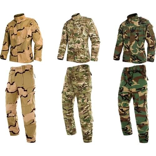2021 Hot Black Military Uniform Camouflage Suit Tatico Tactical Military Camouflage Airsoft Paintball Equipment Clothes