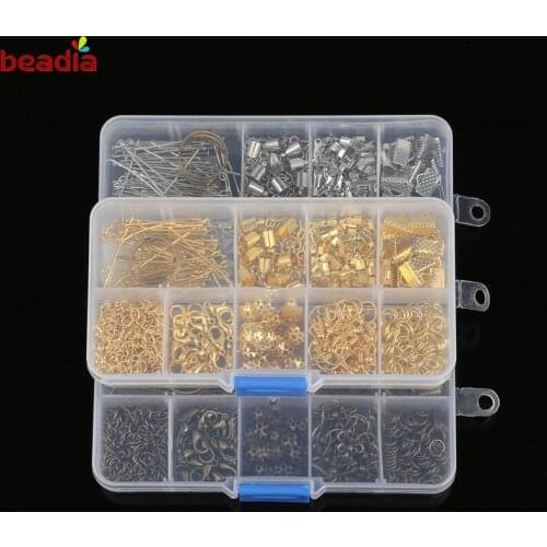 10 Grids Ring/ Buckle/ Chain/Clips Buckle /Torch/Sheep Eye/Bell Nine T-stitch Metal Accessories for Necklace Jewelry Making