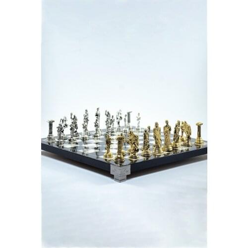 Mythological Byzantine Figured Metal Chess set