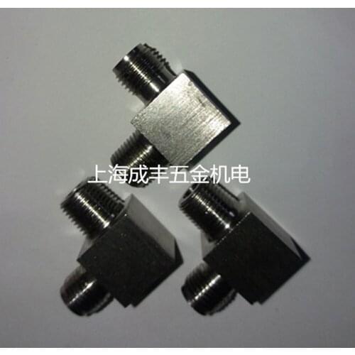 M22 Pitch 1.5mm Male to Male ELbow 304 Stainless steel Adapter custom made