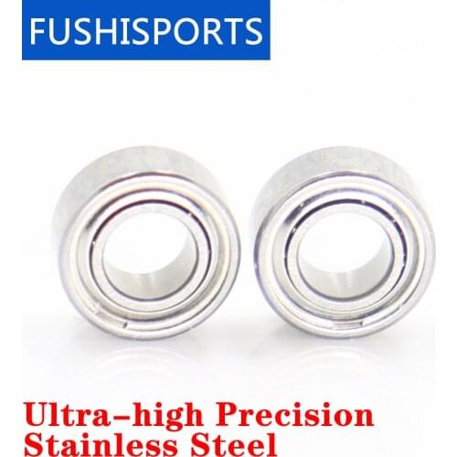 2Pcs Fishing wheel Grip Maru Hemp Bar Wire Cup Bearings SMR63ZZ ABEC-11 3X6X2.5 mm Stainless Steel Seawater Bearings SMR63 Z ZZ
