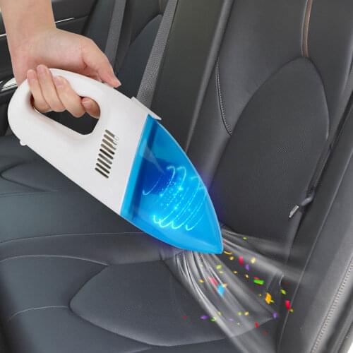 LEEPEE Portable Mini Handheld Car Vacuum Cleaner Car Accessories Super Suction 12V 60W Car Wet & Dry Dual-use Cleaning
