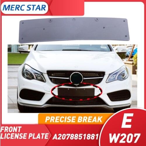 Soporte de matrícula de parachoques delantero soporte de montaje marco 2078851881 para BENZ E-CLASS W207