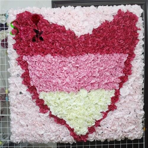 SPR Free Shipping 10pcs/lot Artificial rose peony hydrangea flower wall wedding backdrop event bohemia wedding occasion wall