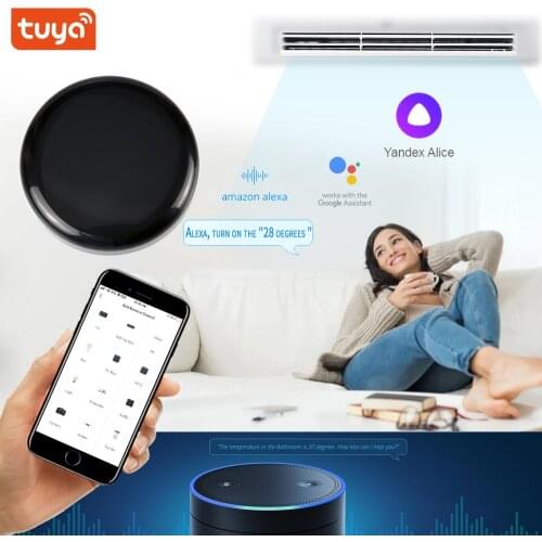 WiFi+RF+IR All-In-One Smart Universal Remote Controller, Appliances Voice Control Alexa Google Home SmartThings Yandex Alice