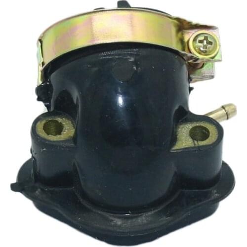 DUPANQ Universal GY6 Carburetor Intake Manifold Pipe Moped Scooter ATV Go Kart Engine Part Intake For GY6 125cc 150 cc