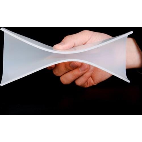 0.1mm/0.2mm/0.3mm/0.5mm/0.8mm Top Quality Silicone Rubber Sheet 500mm Width 500mm Length Transparent Silicone Film