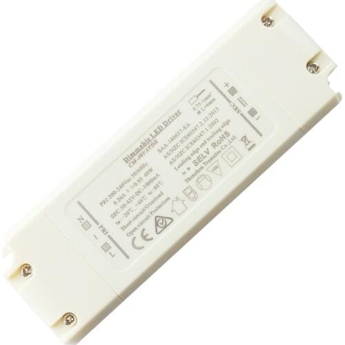 27-36W 0.9A 30-42Vdc constant current dimming range 1-100% Triac Dimming led driver transformer EMC LVD SELV isolation design