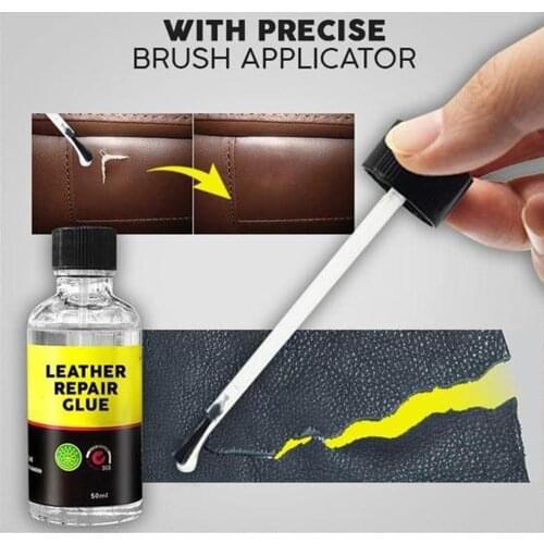 30/50ml Leather Scratch Repair Glue Liquid Leather Repair Liquid Waterproof Leather Glue Washable Invisible Gel Transparent M4L4
