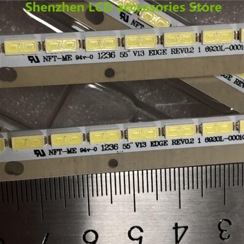 5pcs*84LED 695MM LED backlight 55" V13 Edge 6916L1249A 6916L1092A for 6922L-0048A 6916L-1535A 55E610G LC550EUN(SF F1) 100%NEW