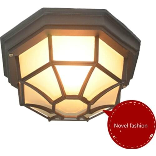 American country vintage Outdoor waterproof moistureproof light ceiling light lamp garden lighting outdoor balcony lights led