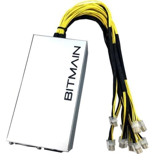 1800W ATX PSU BTC LTC DASH BITMAIN APW7 1800W Power Supply For Antminer S9 S9i Z9 L3+ D3 T9+ E3 Innosilicon A9 D9 A10 ETH PSU